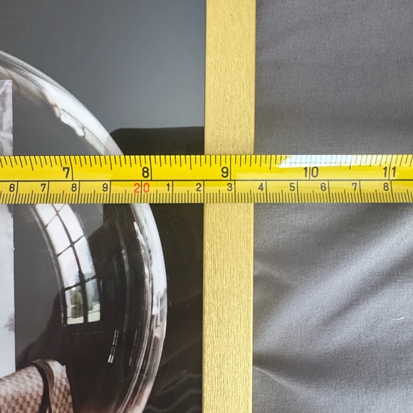 Authentic Louis Vuitton 9x12 Gold Framed Art from VIP Catalog/2 Prints in One - Picture 2 of 8